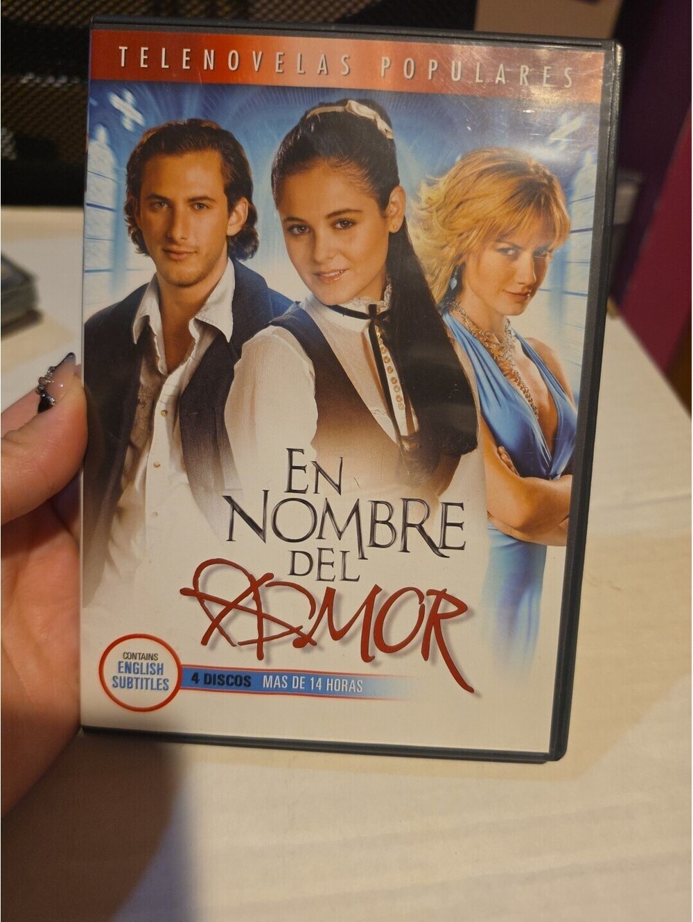 En Nombre del Amor DVD (2010) Telenovelas 4 Disc Set